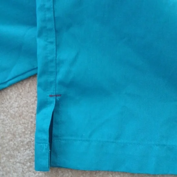 ScrubZone Landau | NEW Women's Teal Flare Scrub Pants Sz TXS (FL) - Picture 8 of 8